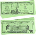 Learning Advantage Five Dollar Play Bills, Set of 100 Paper Bills