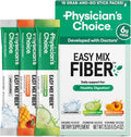 Physician's CHOICE Fiber Gummies for GLP-1 Support - No Sugar Added & Vegan - Raspberry Lemon - Natural Chicory Root Prebiotic Fiber Gummy - Digestive Health & Regularity for Women & Men - 60CT
