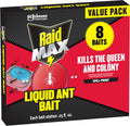 Raid MAX Liquid Ant Killer Baits, Indoor & Outdoor Use, 8 Count