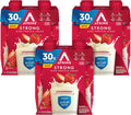 Atkins Strong High Protein Shake, Café Latte Flavored, 30g Protein, 12 CT