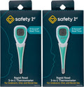 Safety 1st Rapid Read 3-In-1 Thermometer, Aqua, One Size