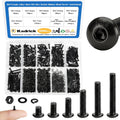 KADRICK M2-M5 Metric Screw Assortment,2000PCS Hex Socket Button Head