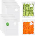 Syntus 60 Pcs Reusable Vacuum Sealer Bags for Food, S+M+L