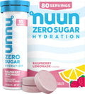 Nuun Zero Sugar Hydration Electrolyte Tablets, GF & Vegan, Mixed Berry, 4PK