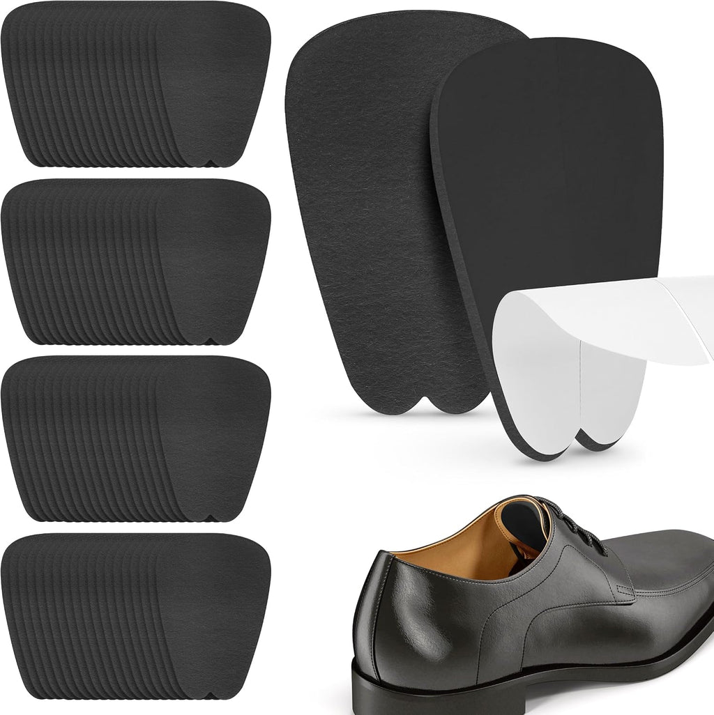 COMFWALK Felt Tongue Pads for Shoes - Soft Self-Adhesive Shoe Inserts