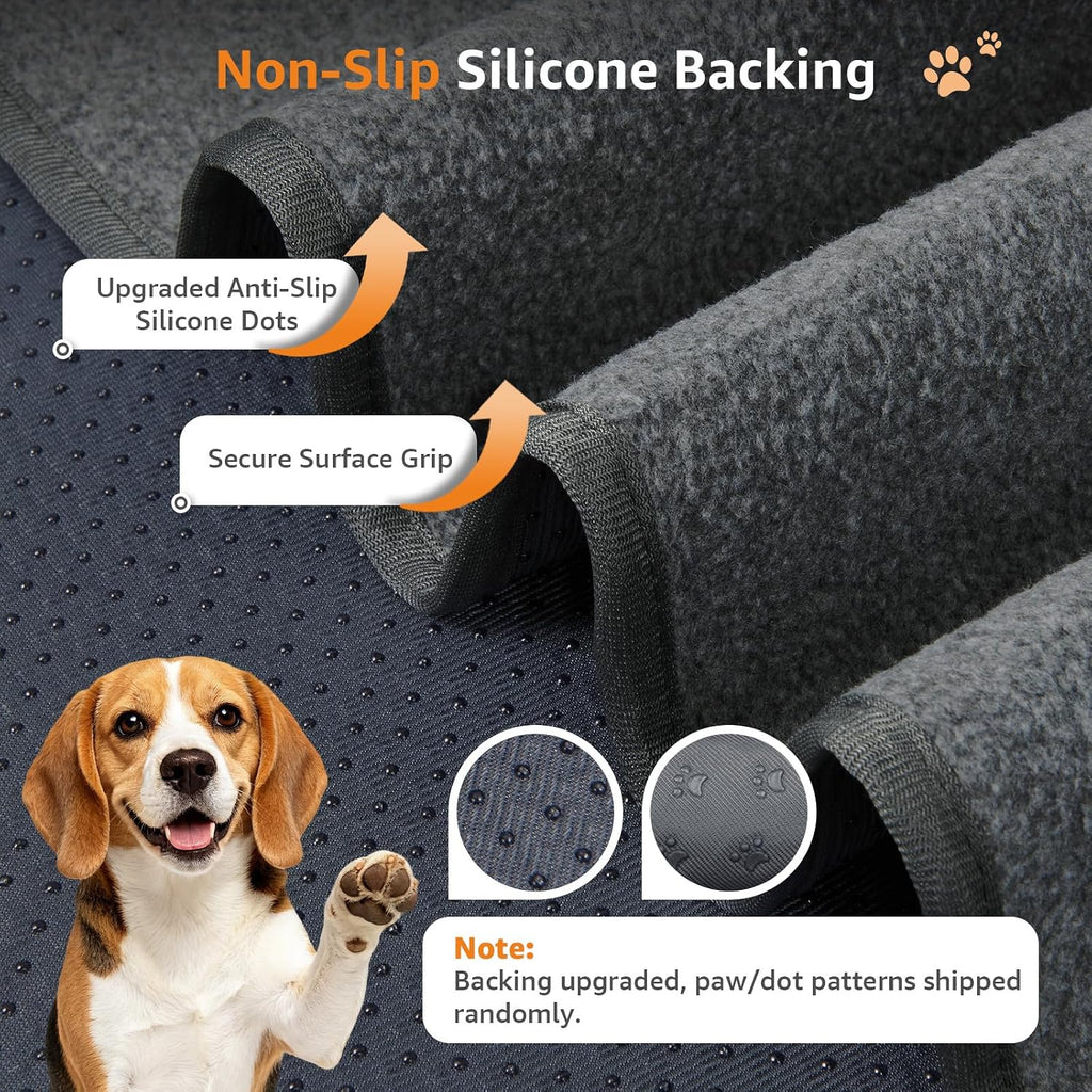 LOOBANI Washable Pee Pads for Dogs, 2 Pack Fast Absorbent Dog Mats,36"x48" | Leak-Proof and Non-Slip Reusable Puppy Pads, Machine Washable, Whelping Pads for Crate, Playpen, Incontinence, Housebreaking