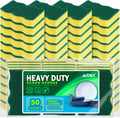 AIDEA Sponges Kitchen, 50 PK Heavy Duty Dish Sponge Kitchen, Scrub Sponges