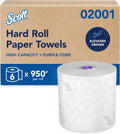 Scott Professional Hard Roll Paper Towels, Bulk, 6 Rolls x 950' (02001)