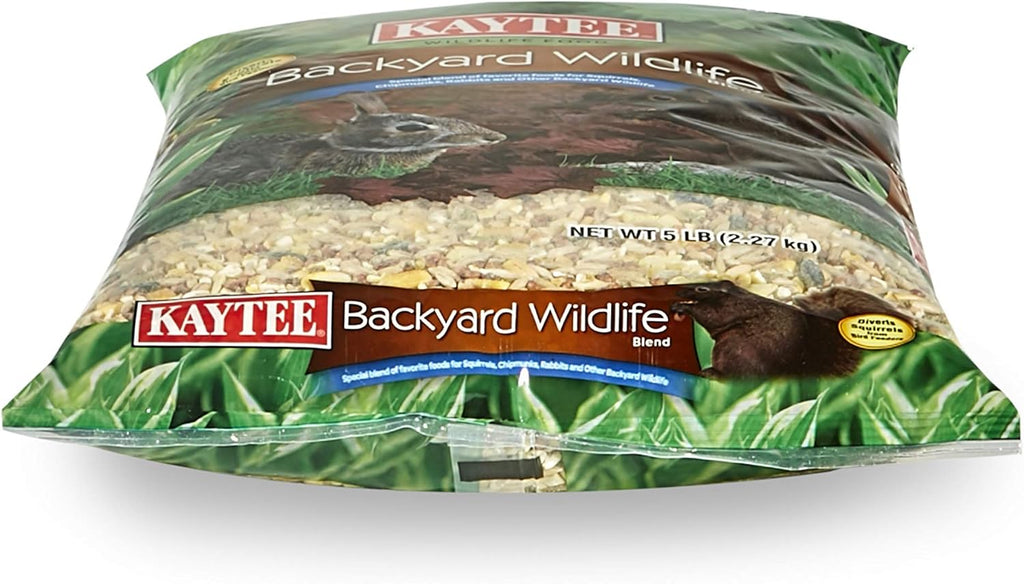 Kaytee Backyard Wildlife Food Blend for Rabbits and Squirrels, 5 Pound