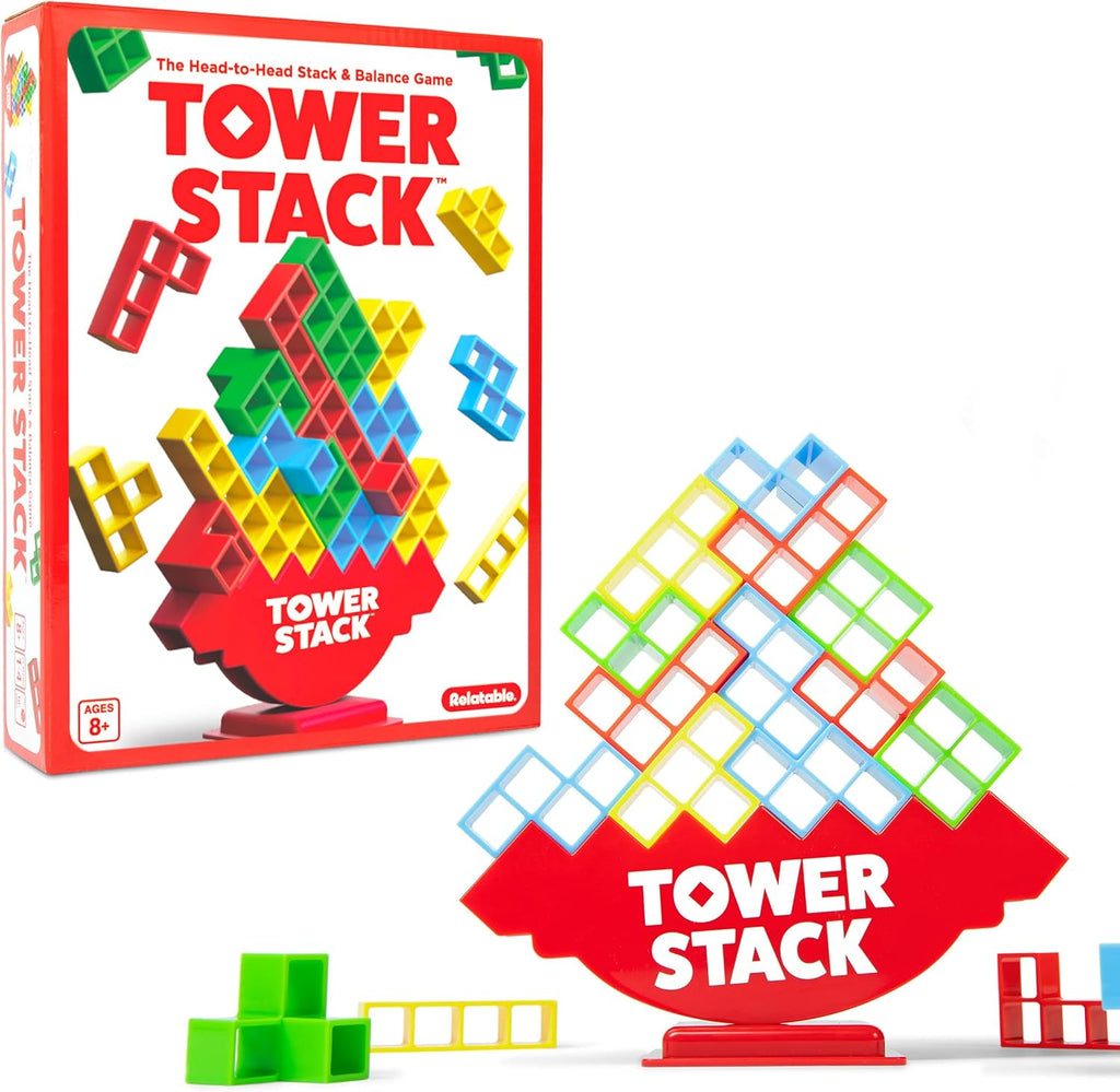 WHAT DO YOU MEME? Tower Stack, Exciting Tower Building Game by Relatable
