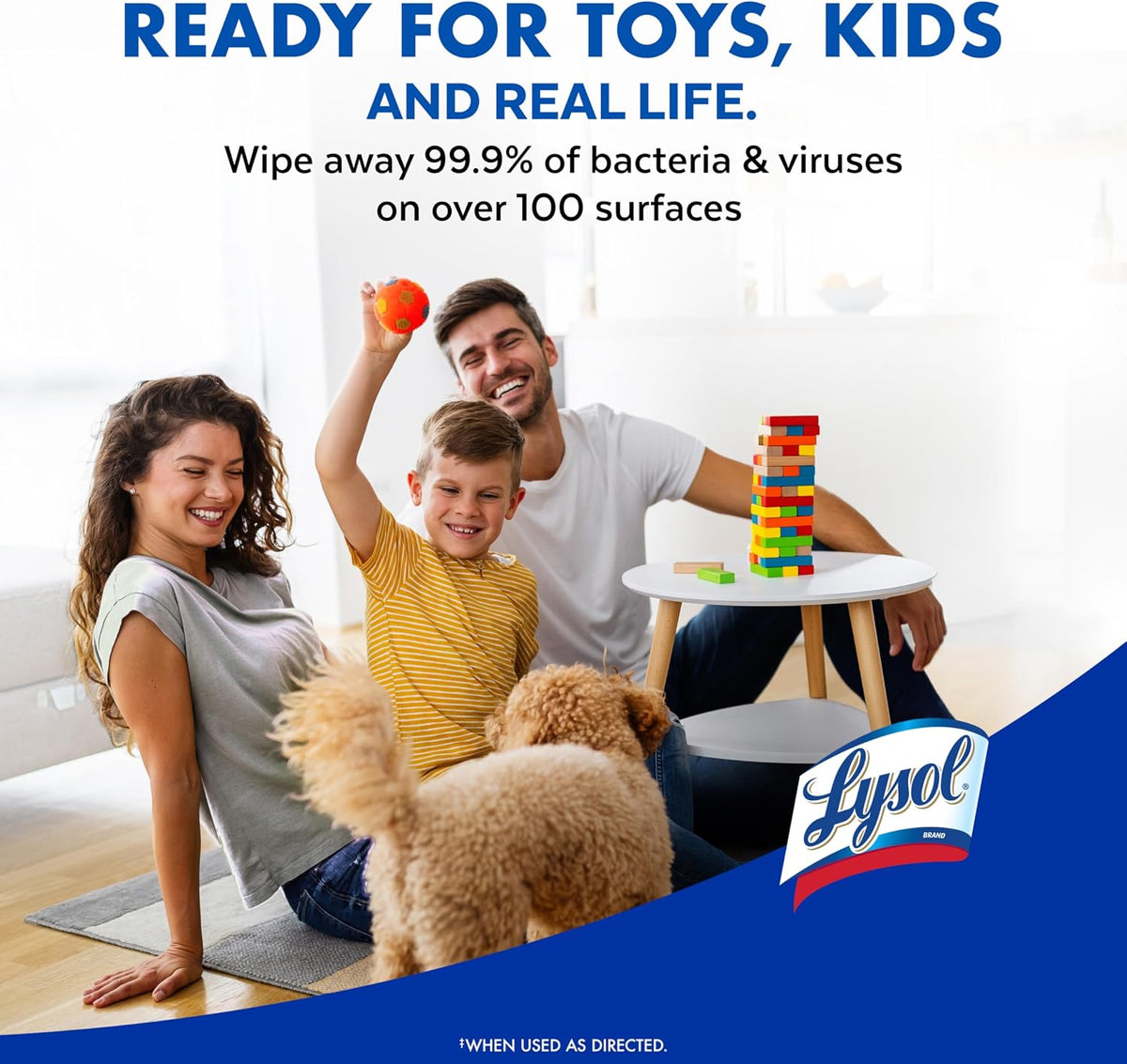 Lysol Disinfecting Wipes, Cleaner, Lemon + Mango + Linen, 80 ct. (4 Pack)