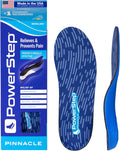 PowerStep Pinnacle Insoles, Plantar Fasciitis Relief (M 10-10.5, W 12-12.5)