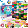 ARTPAR Air Dry Clay for Kids,90 Colors Modeling Magic Clay Bulk Kit