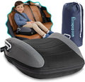 UberBoost Inflatable Booster Seat for Car, Travel Booster Seat, Black/Gray