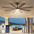 Fanbulous 72 Inch Ceiling Fans with Lights DC Motor, Remote & APP Control