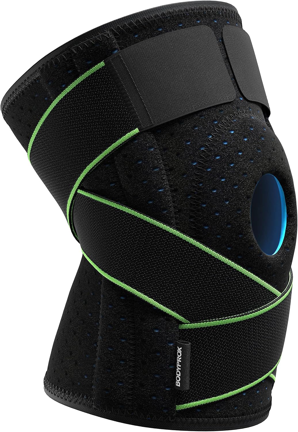 Bodyprox Knee Brace with Side Stabilizers & Patella Gel Pad Support