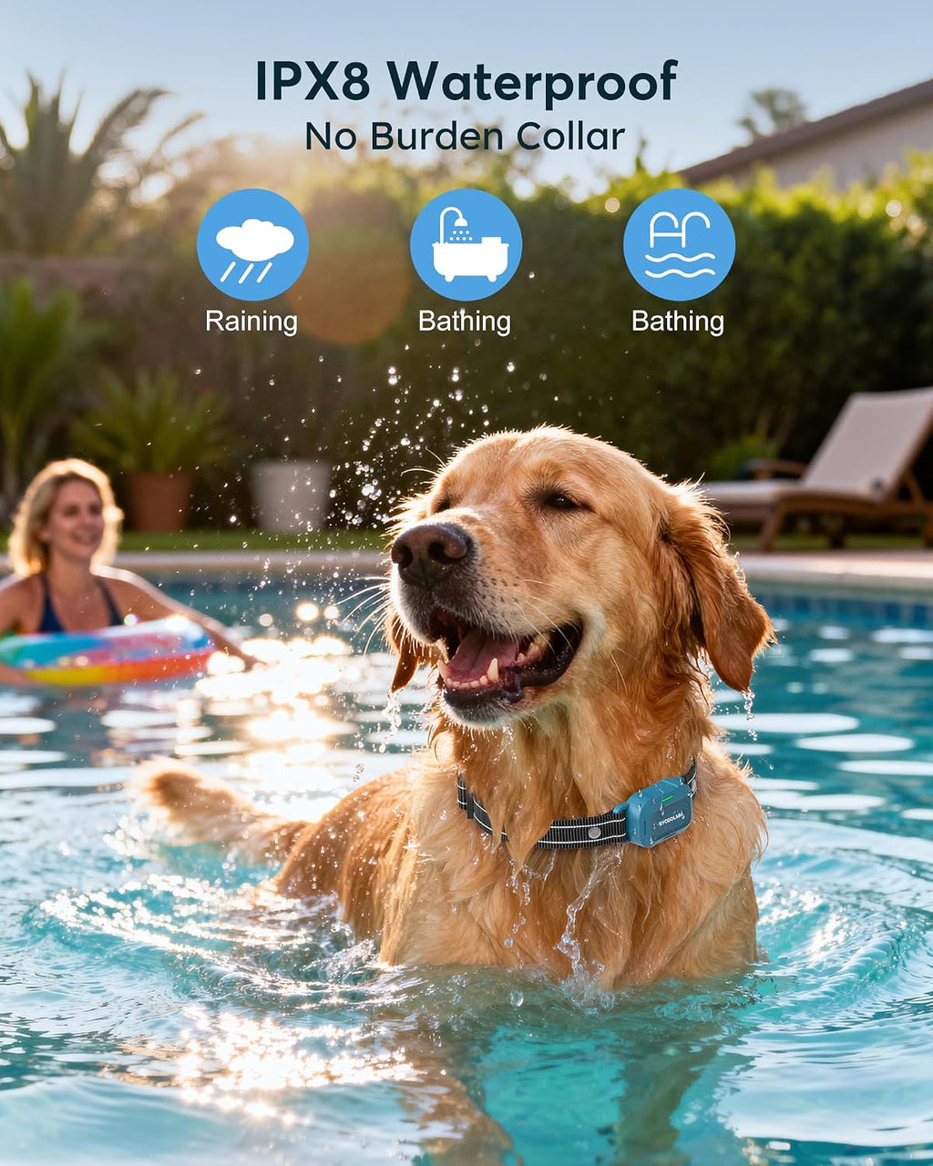 Dog Shock Collar for Dogs - 4200FT Dog Training Collars with Remote