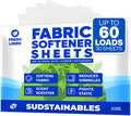 Sudstainables Fabric Softener Sheets for Washer, Fresh Linen, 200 Loads