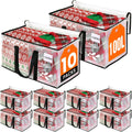 RoomHacks Moving Bags, Heavy Duty Large Storage Bags, 88L, 6 Pack, Clear