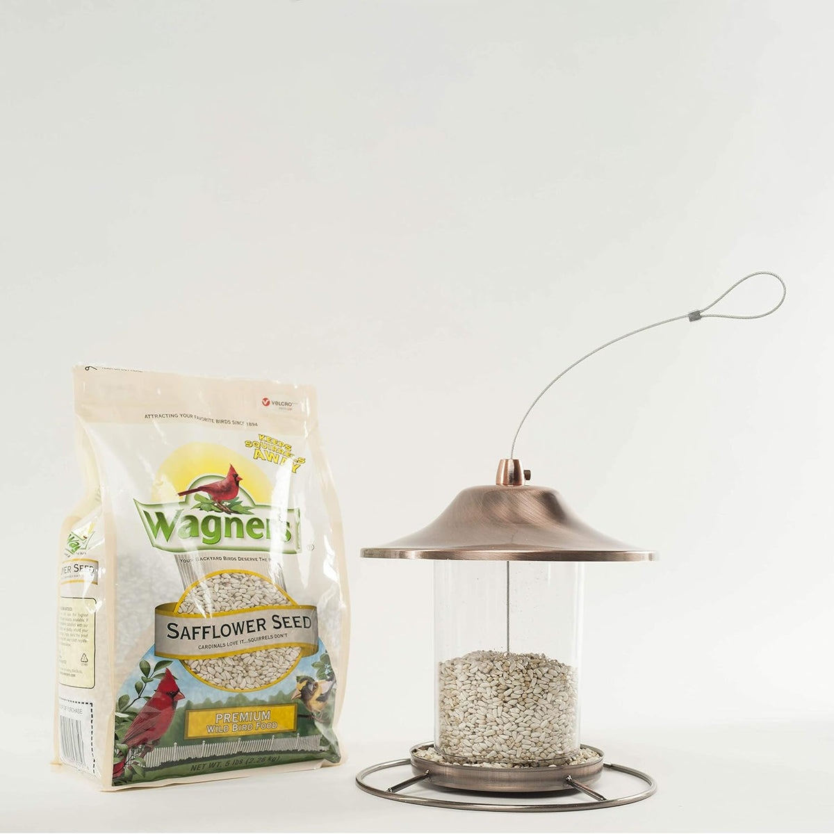 Wagner's 57075 Safflower Seed Wild Bird Food, 5 Pound (Pack of 1)