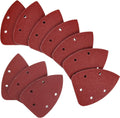 Coceca Mouse Detail Sander Sandpaper Sanding Paper Assorted Sanding Pads 40 80 120 180 240 Grits (50pcs Mouse Sandpaper)