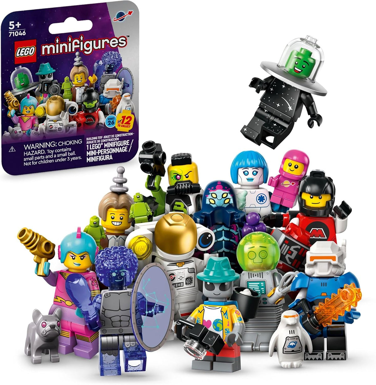LEGO Minifigures Series 26 Space Collectible Toy Figures 71046