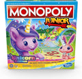 Monopoly Junior: Unicorn Edition Board Game | Magical-Themed Indoor Family Game | 2 to 4 Players | Preschool Games | Kids Gifts | Ages 5 and Up (Amazon Exclusive)