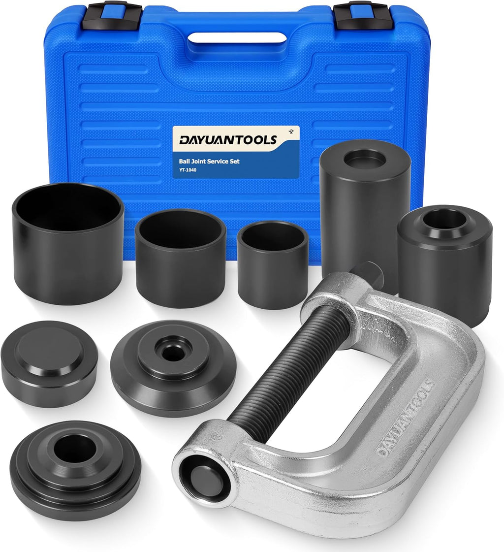 DAYUAN Ball Joint Press & U Joint Removal Tool Kit, Red Case