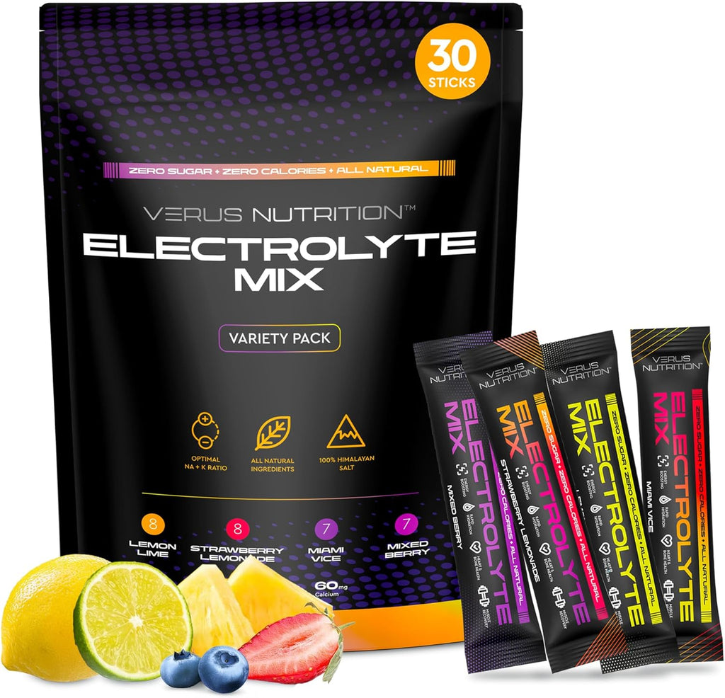 Variety Electrolyte Powder, Zero Sugar, 30 Servings
