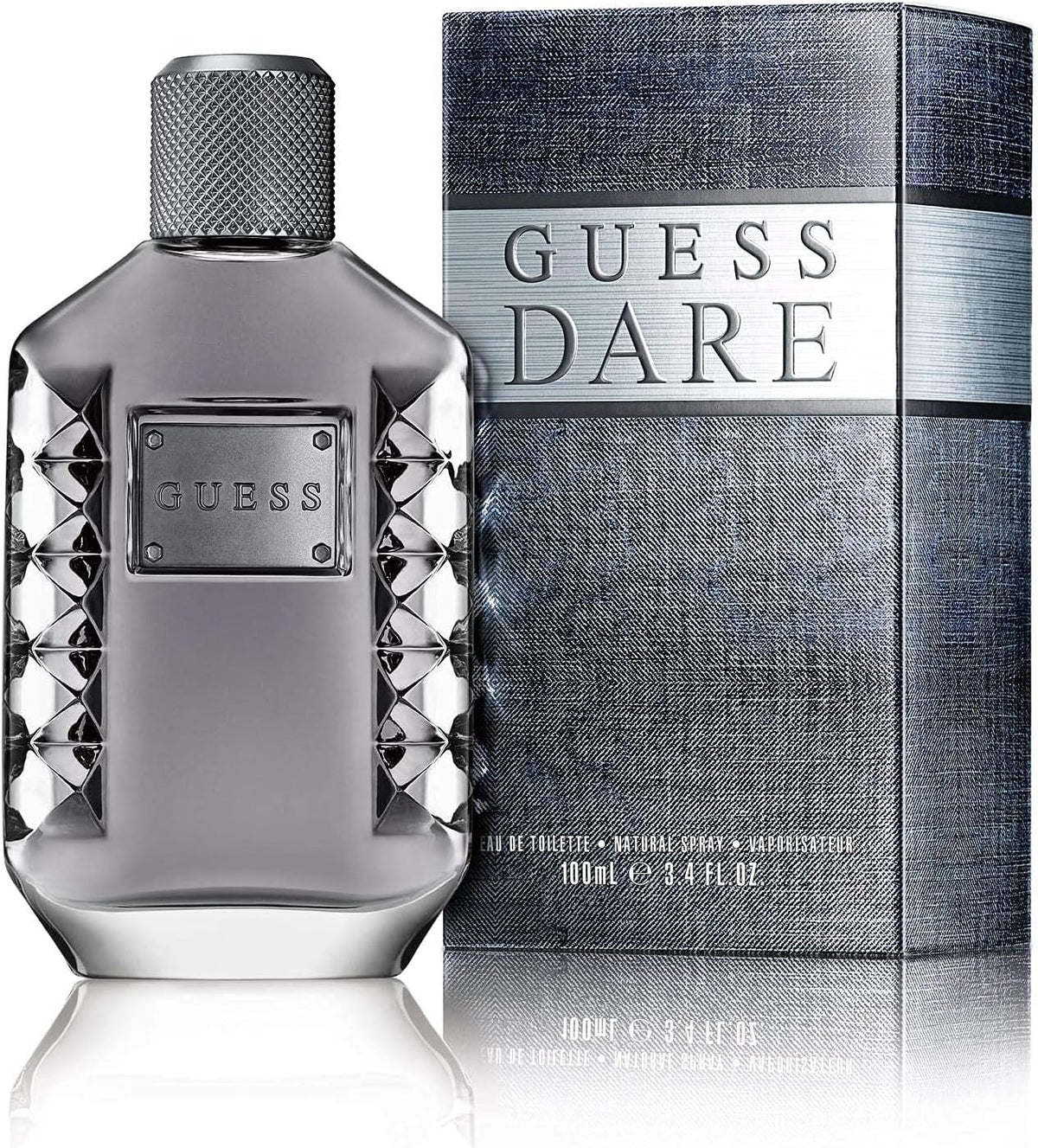 GUESS Dare Eau De Toilette for Men, 3.4 Ounce, NS
