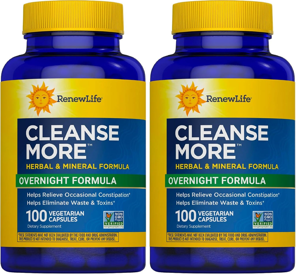 Renew Life Cleanse More 100 Vegetarian Capsules