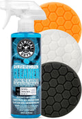Chemical Guys, 5.5 in Foam Buffing Pad Kit, 3 Pads & Pad Cleaner, 4-Piece