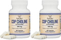 CDP Choline (Citicoline) 300mg, Memory, Focus & Mental Energy, 60 Ct