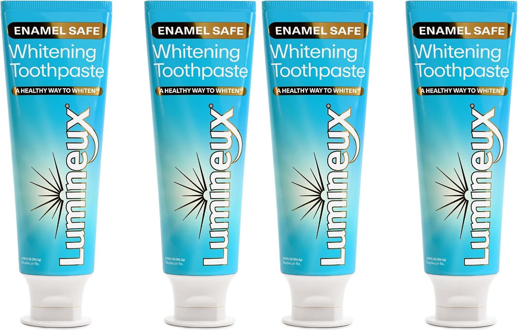 Lumineux Teeth Whitening Toothpaste, Peroxide Free, 3.75 oz, 2 Pack
