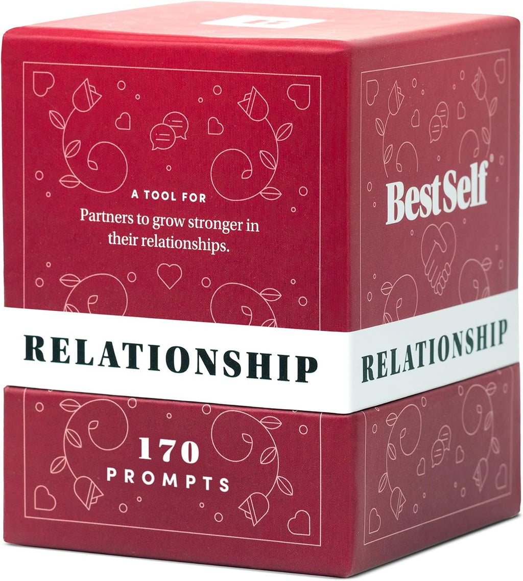 BestSelf Intimacy Deck – 170 Conversation Cards for Couples