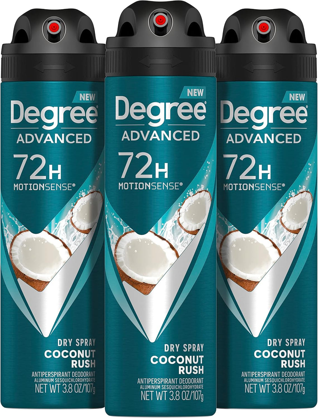 Degree Men Advanced Antiperspirant Deodorant Dry Spray Adventure 3.8 oz