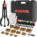 Rivet Nut Tool Kit, 16" Rivnut Tool with 12 Mandrels & 230pcs Rivet Nuts