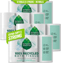 Seventh Generation Toilet Paper, 100% Recycled 2-Ply Bath Tissue, 48 Rolls