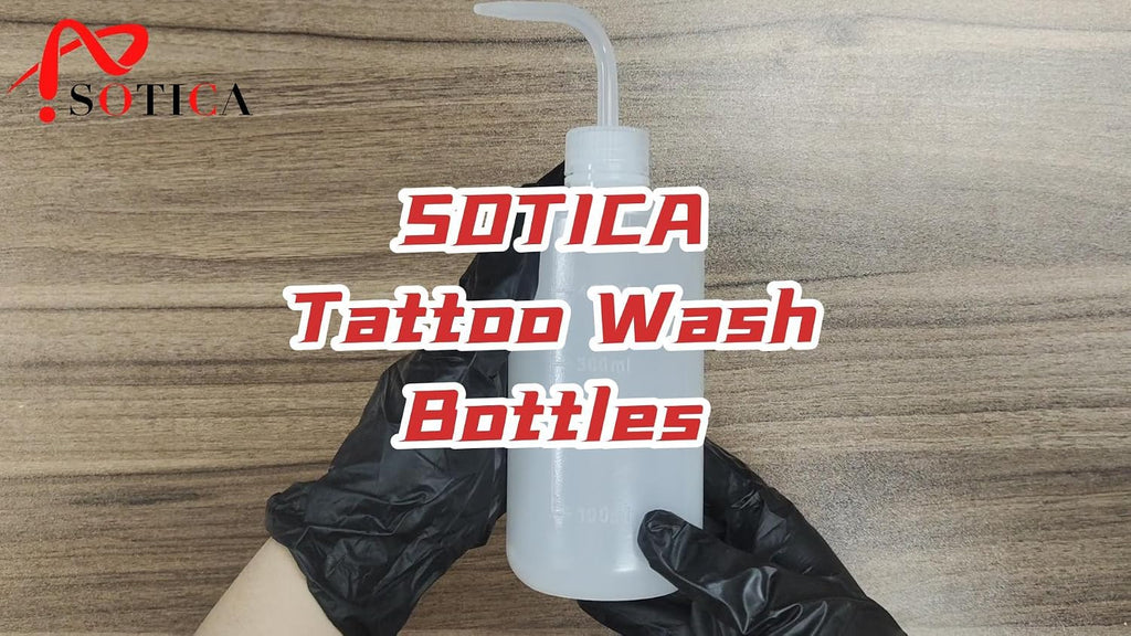 2PCS Squeeze Bottles - 500ml Tattoo Bottles Squirt Bottle