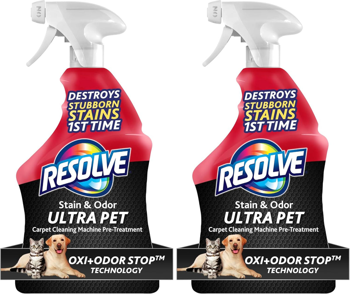 Resolve Ultra Pet Carpet Cleaner Spray, Pet Stain Remover, 32oz