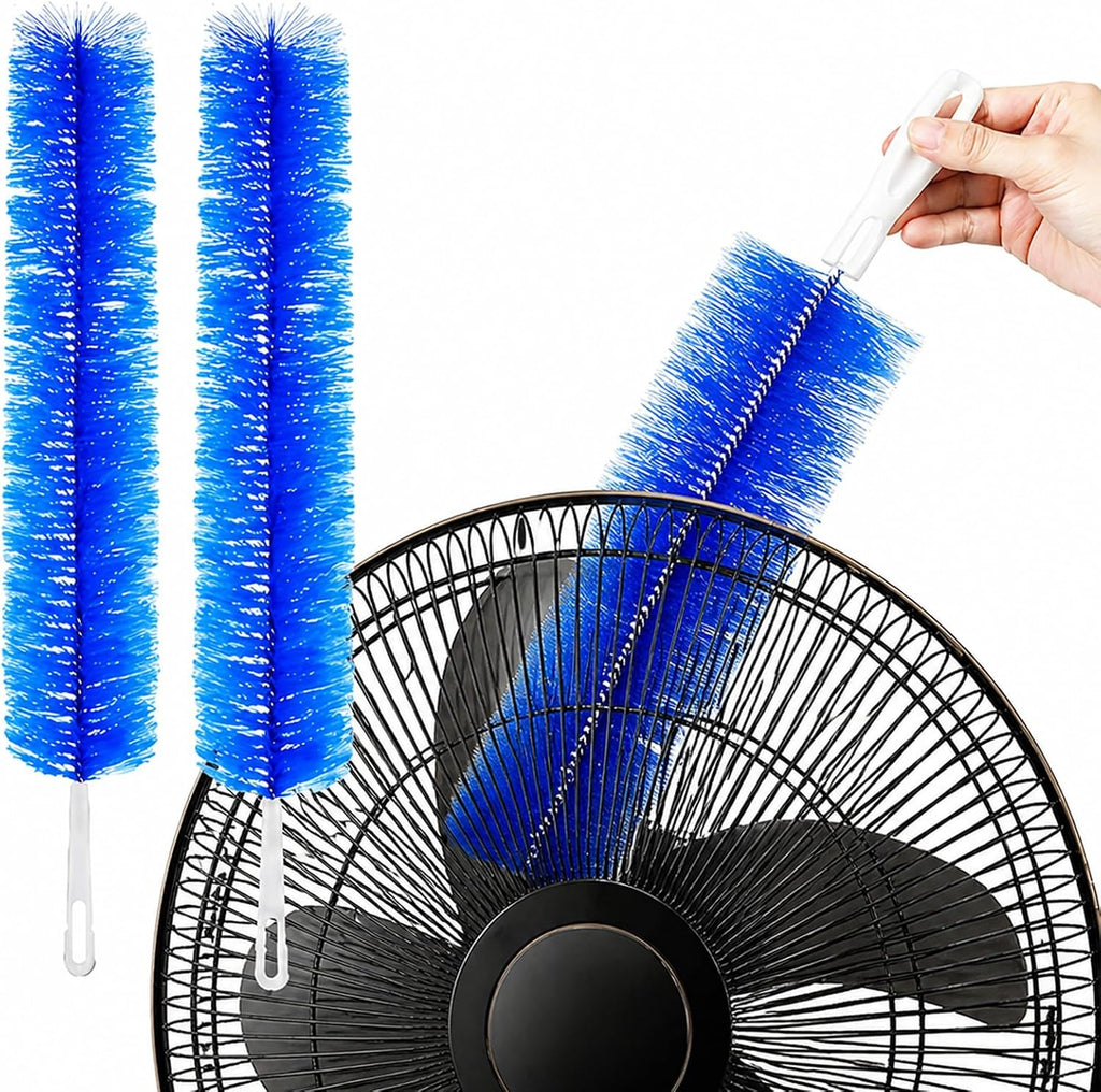 2 Pcs Fan Cleaning Brush, Bendable Micorfiber Crevice Duster Cleaner