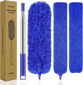 SetSail Extra-Long Dusters with Extension Pole 100-inch for Cleaning, Gray