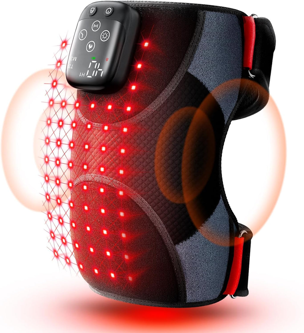 LTW Knee Massager with Heat and Red Light Therapy for Knee Pain Relief