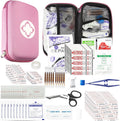 First Aid Kit 277PCS Car Home Camping Essentials Red Emergency Kit YIDERBO
