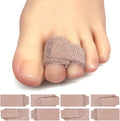 ZenToes Hammer Toe Straightener, Broken Toe Splint & Buddy Wraps, 4 Ct