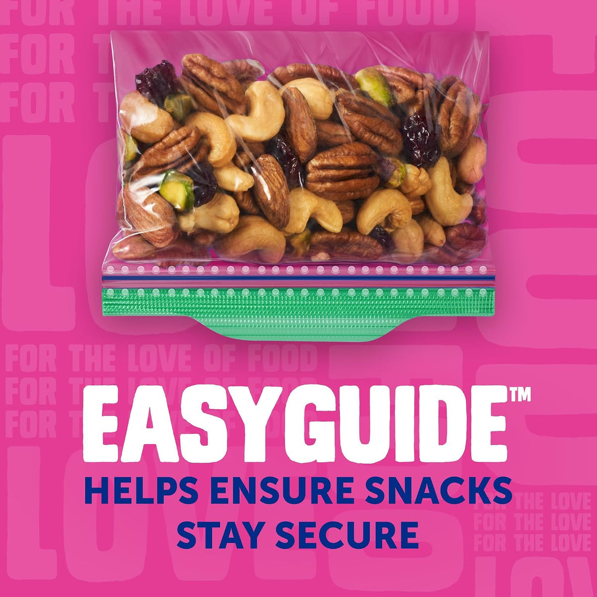 Ziploc Snack Bags, Food Storage, Easy Open & Close, 280 Count