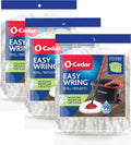 O-Cedar EasyWring Deep Clean Refill (1-Pack) | 40% More Cleaning Power | Microfiber Mop Refill Compatible with O-Cedar EasyWring Spin Mop & Bucket System