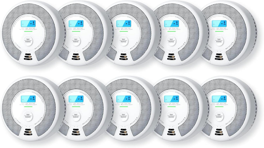 X-Sense Smoke Detector Carbon Monoxide Detector Combo, SC07, 1-Pack