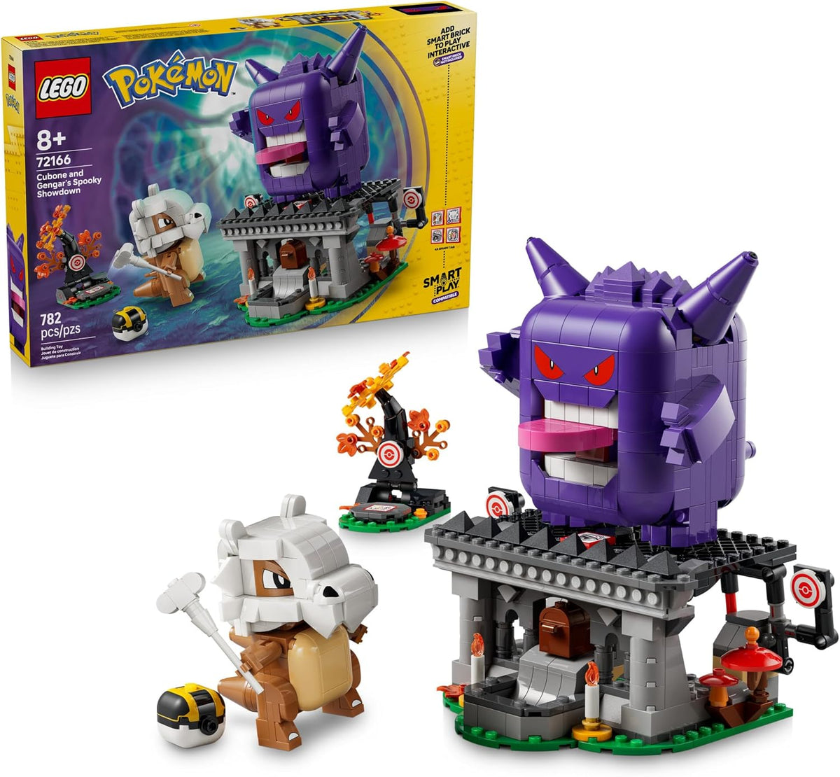 LEGO Pokémon SMART Play: Cubone and Gengar's Spooky Showdown 72166