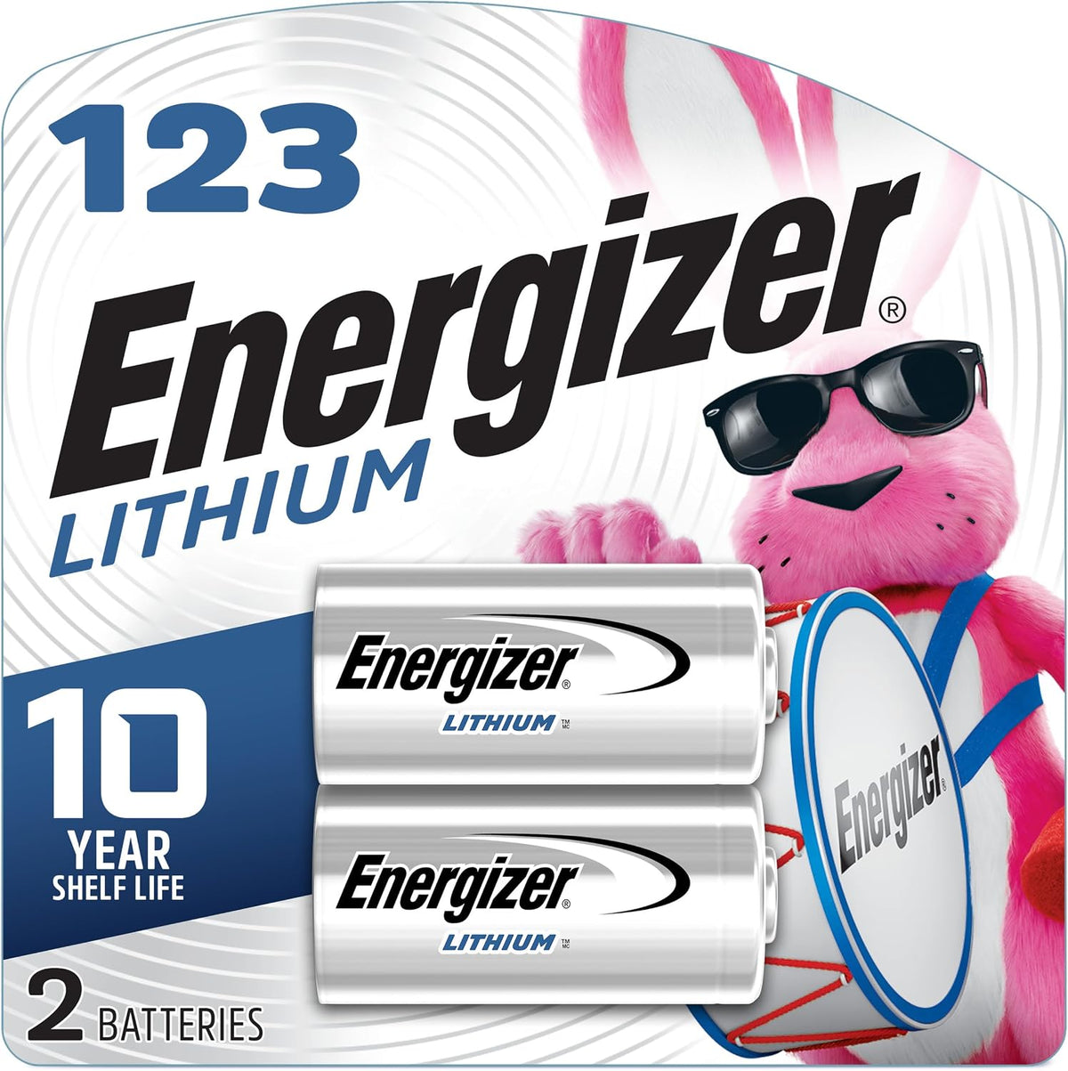 Energizer 123 Batteries Lithium (12 Pack), 3V Photo Batteries